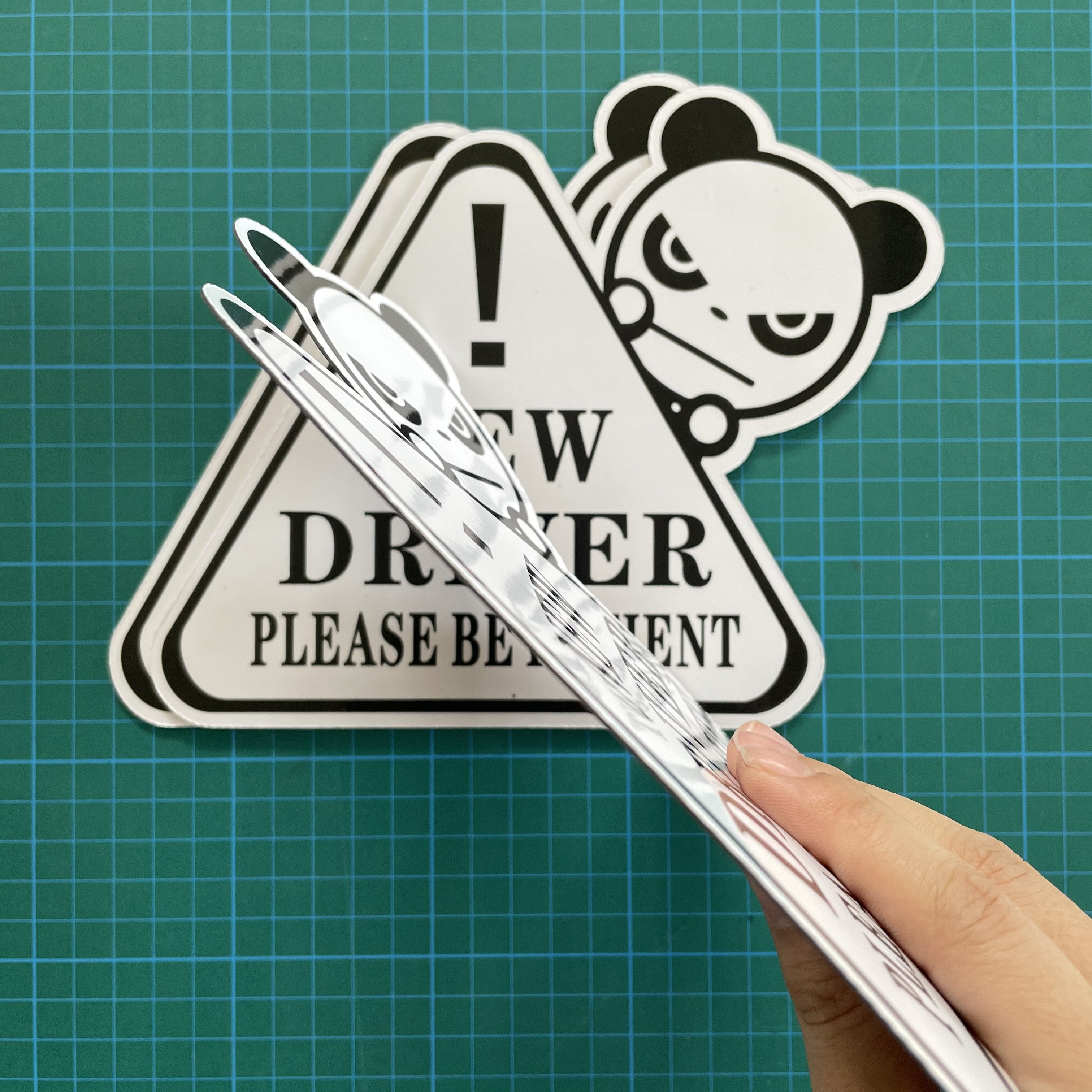 Student Driver Magnet Safety Sign Vehicle Bumper Magnet / Car Reflective Vehicle Sign Sticker Bumper for New Driver