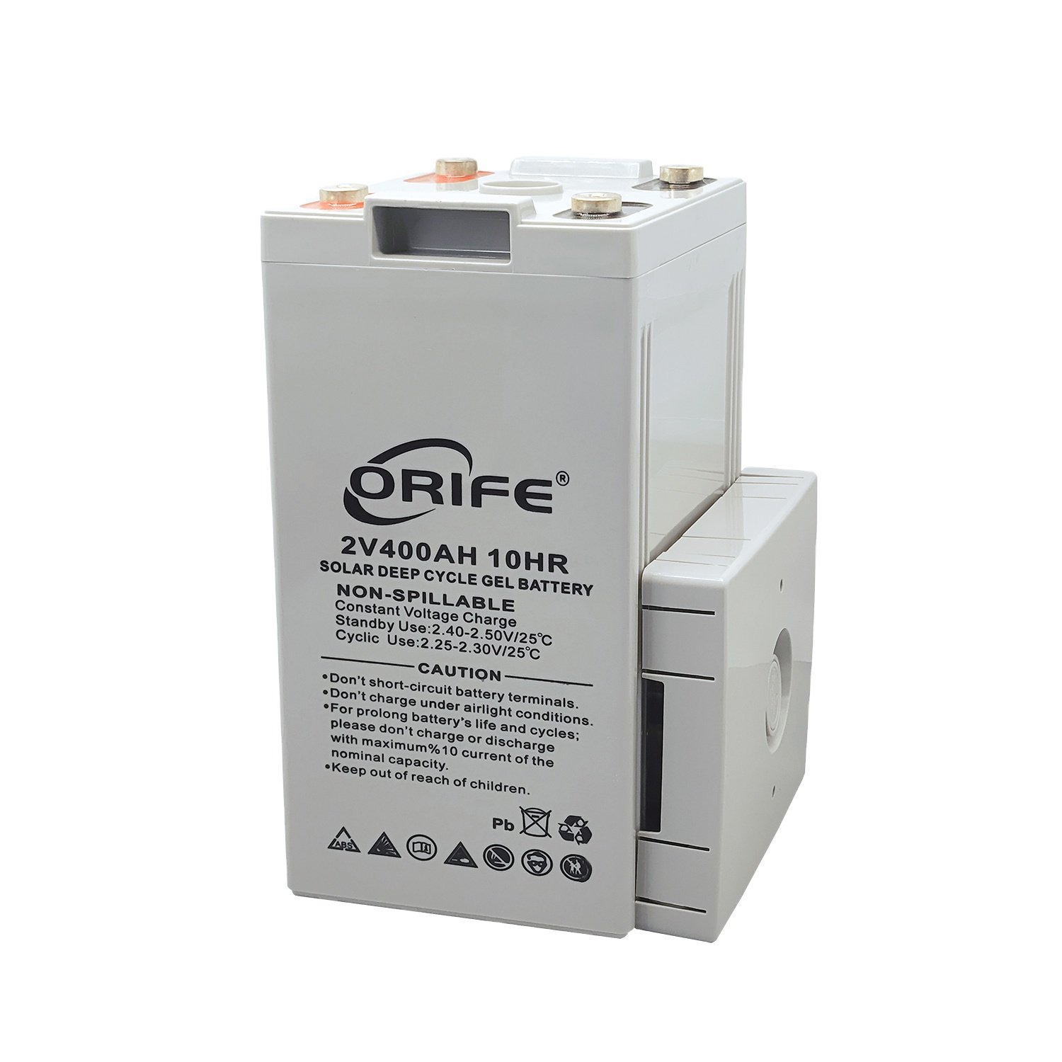 ORIFE Huizhou Overvoltage Material Deep Cucle 2v 200ah 400ah 600ah Sead Lead Acid Batteries