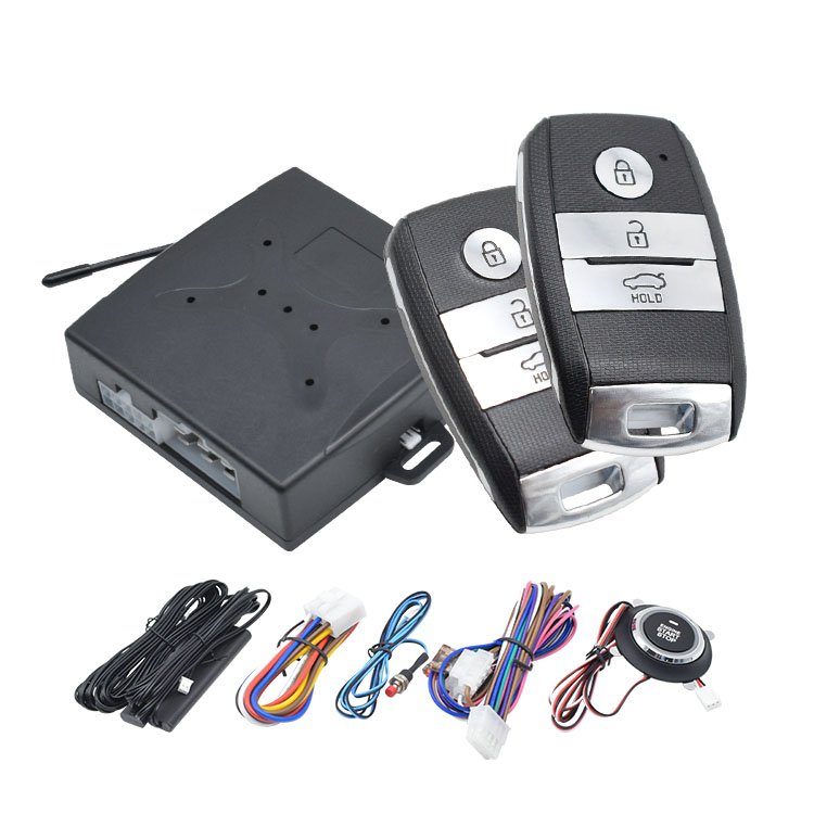 Smart Key PKE Car Alarm Passive Keyless Entry Car System Engine Start Stop Push Button Remote Starter