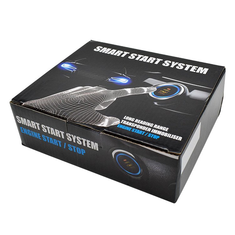 Smart Key PKE Car Alarm Passive Keyless Entry Car System Engine Start Stop Push Button Remote Starter