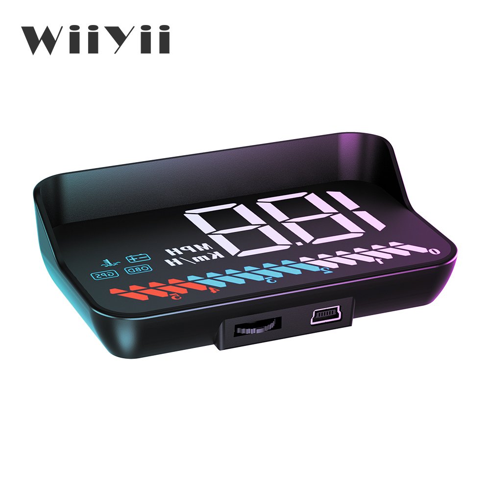 Auto Diagnostic Tool 2023 Best Sell M7 GPS+OBD2 Smart Gauge Car Huds Head up Display with GPS Navigation