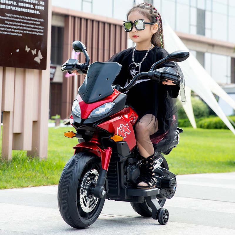 New Style Electric 3-Wheeled Motorcycle Toy for Kids Music-Enabled Ride-On Car with 3 Wheels