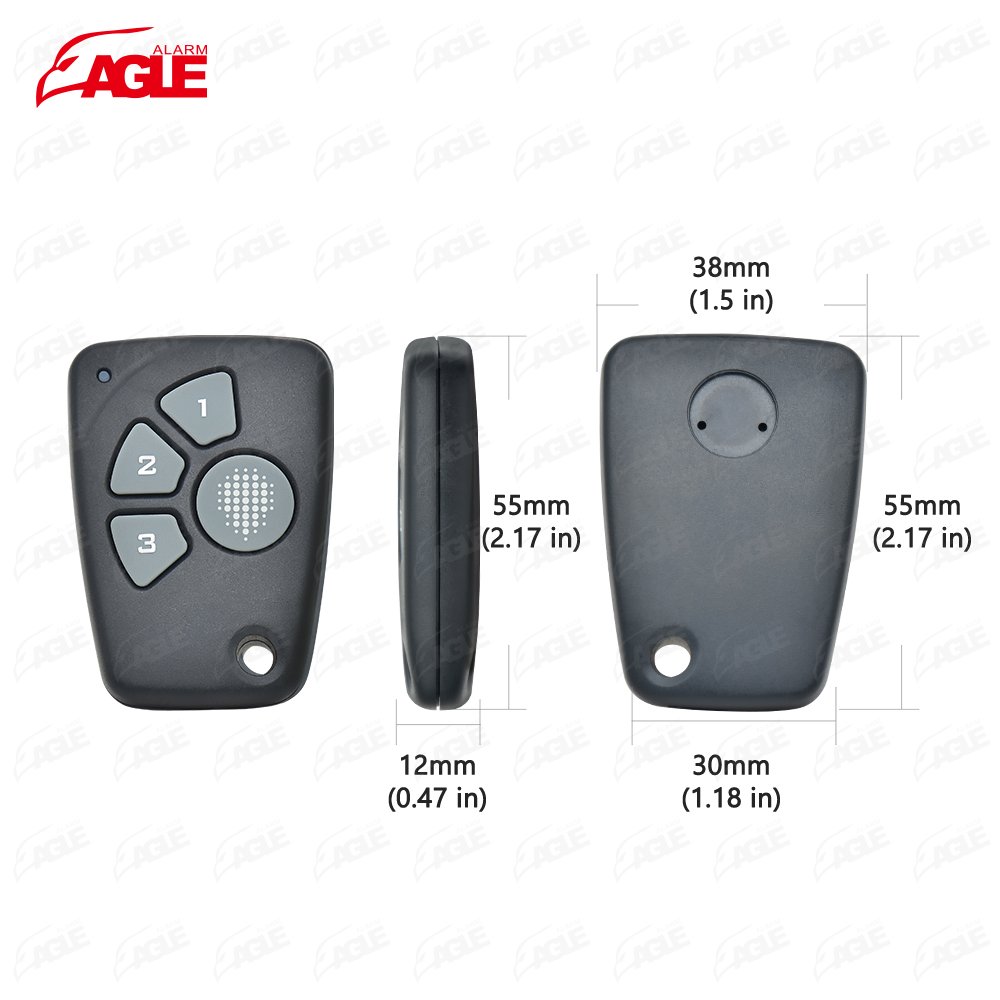 For Original Chevrolet Remote with 4 Buttons Hot Selling for Ecuador Market Remote Controller for Original Chevrolet Car Alarms