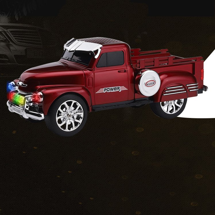 NEW WS-558 BT Sound Box Pickup Wireless Desktop Party Portable Car Mini Karaoke Speaker