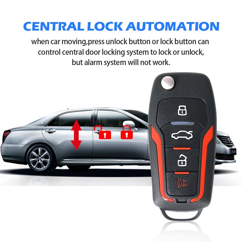 SPY Universal Car Door Lock Actuator With Alarm Remote Control 12V Voltage Fastest Delivery Time Direct From China Supplier