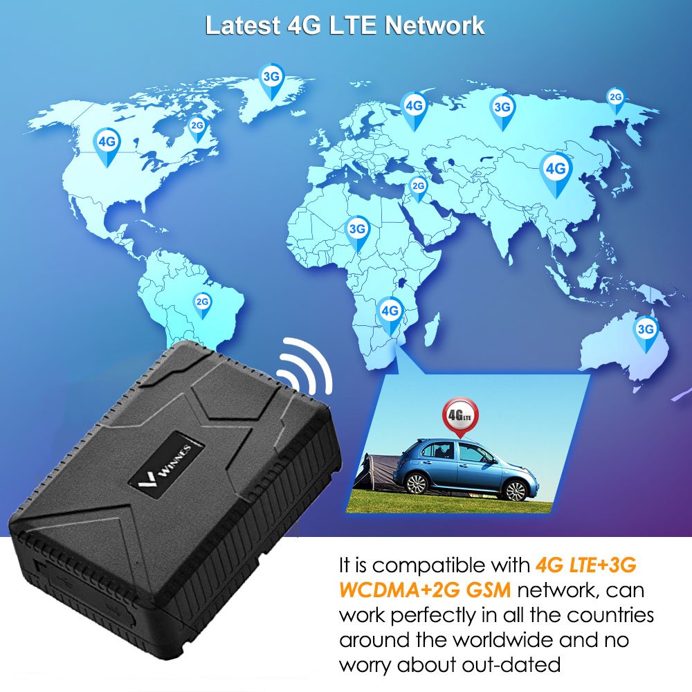 4G Vehicle GPS Tracking Device Global Car GPS Tracker Truck Car Vehicle GPS Tracking Device Fleet Management Real-Time Tracking