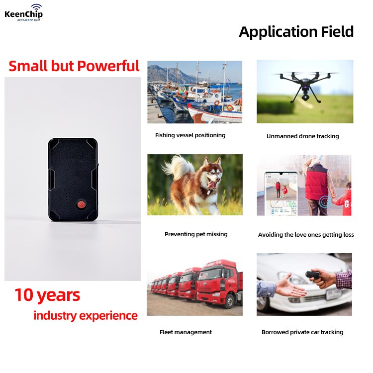 KEENCHIP New Tracking Device Magnetic Gps tracker Real Time Long Battery Life Wireless Car tracker with Sos and Voice Monitoring