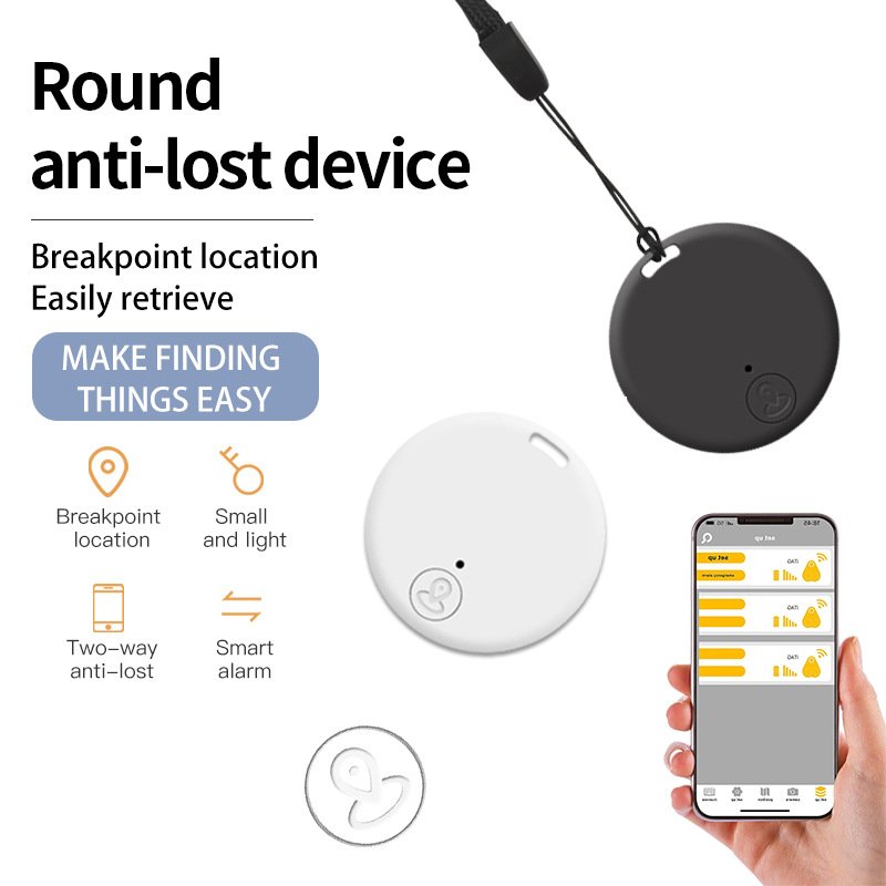 Trending New Portable BT Locator Tracker for Smartphone Luggage Pets Key Alarm Tag for Apple Mini Smart Finder Anti-Lost Tracker