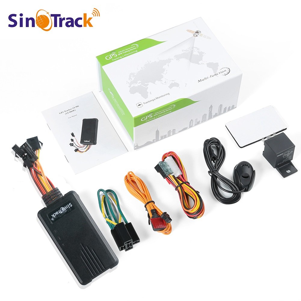 Free Tracking System Car Motorcycle Alarm With SOS/MIC and Engine Off SinoTrack ST906 Rastreador Smart GPS Tracker & Locator