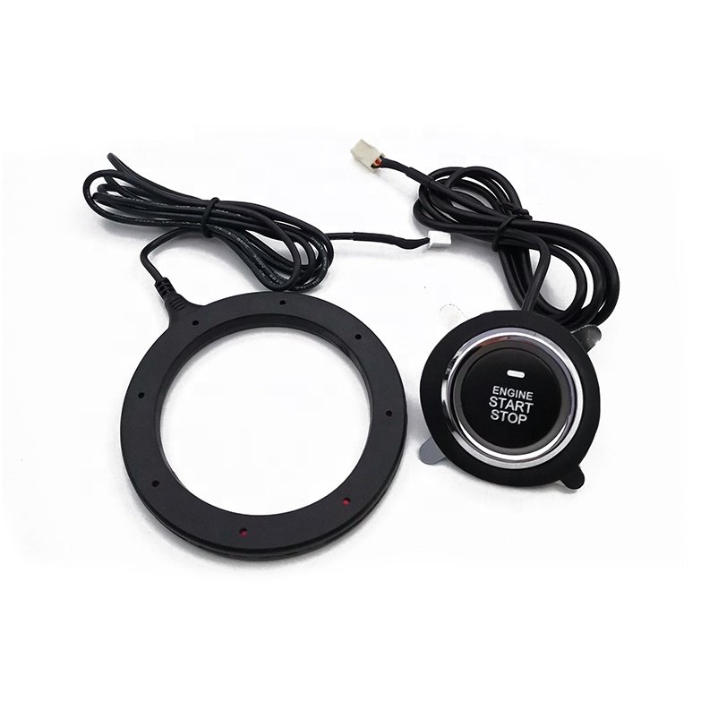 Keyless Entry Remote Control Push Button Start Stop System with RFID Anti-theft Car Immobilizer System