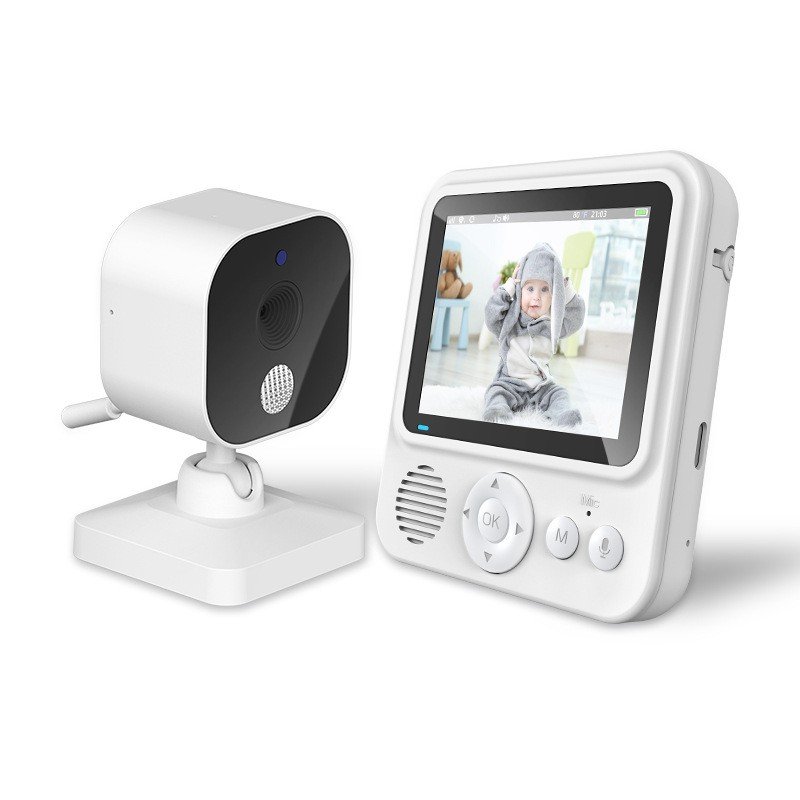 2.4G Wireless HD 1080P Baby Monitor with Night Vision 5 Inch Display Home Security Two-Way Audio Care for Baby