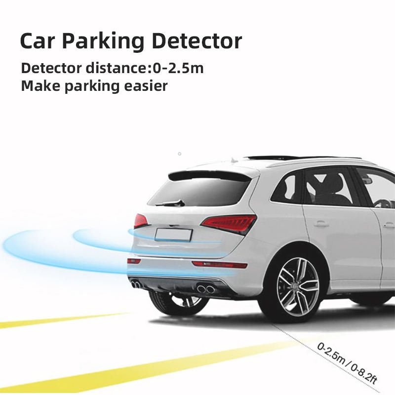 22mm LCD Back Light Display Car Parking Sensor Reverse Backup Radar Alarm Parking Sensor Car Reversing Aid