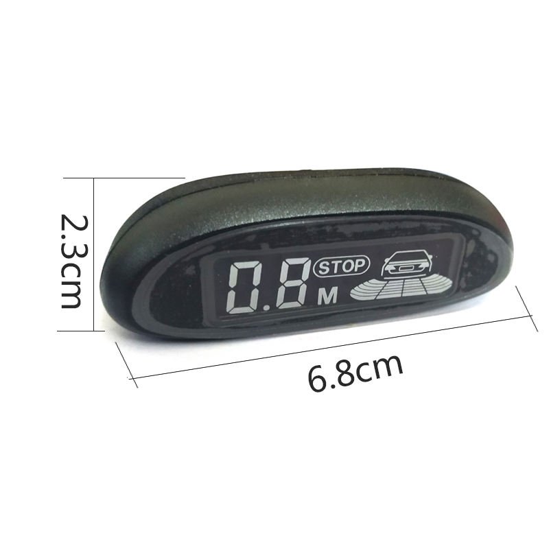 22mm LCD Back Light Display Car Parking Sensor Reverse Backup Radar Alarm Parking Sensor Car Reversing Aid
