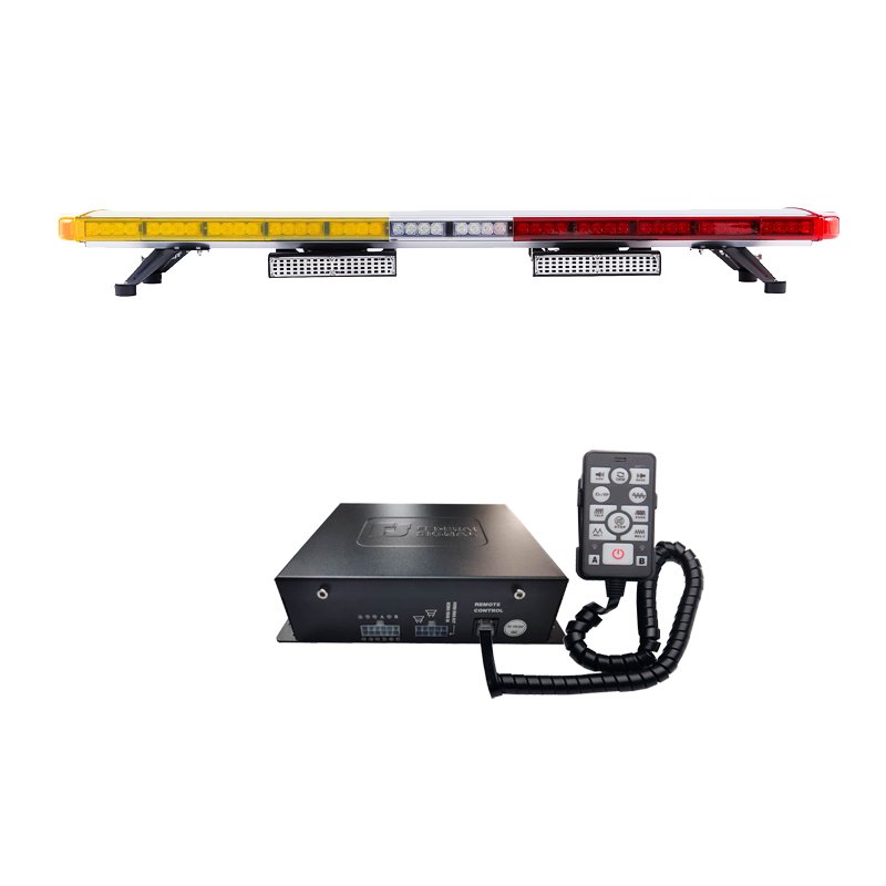 1.4M Universal Vehicle Alarm System Speaker Horn Warning Strobe Light Bar With Siren Ambulance Warning Light