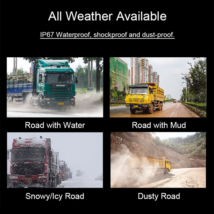 Bus Truck Parking Distance Motion Sensor Left Right Turn Blind Spot Obstacle Detection Alarm Warning Parking Sensor for Bus