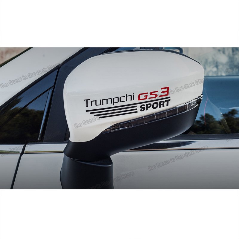 Lsrtw2017 Abs Car Headlight Sticker Rearview Film Decoration for Trumpchi Gs3 2017 2018 2019 2020 Gac Accessories Auto Styling