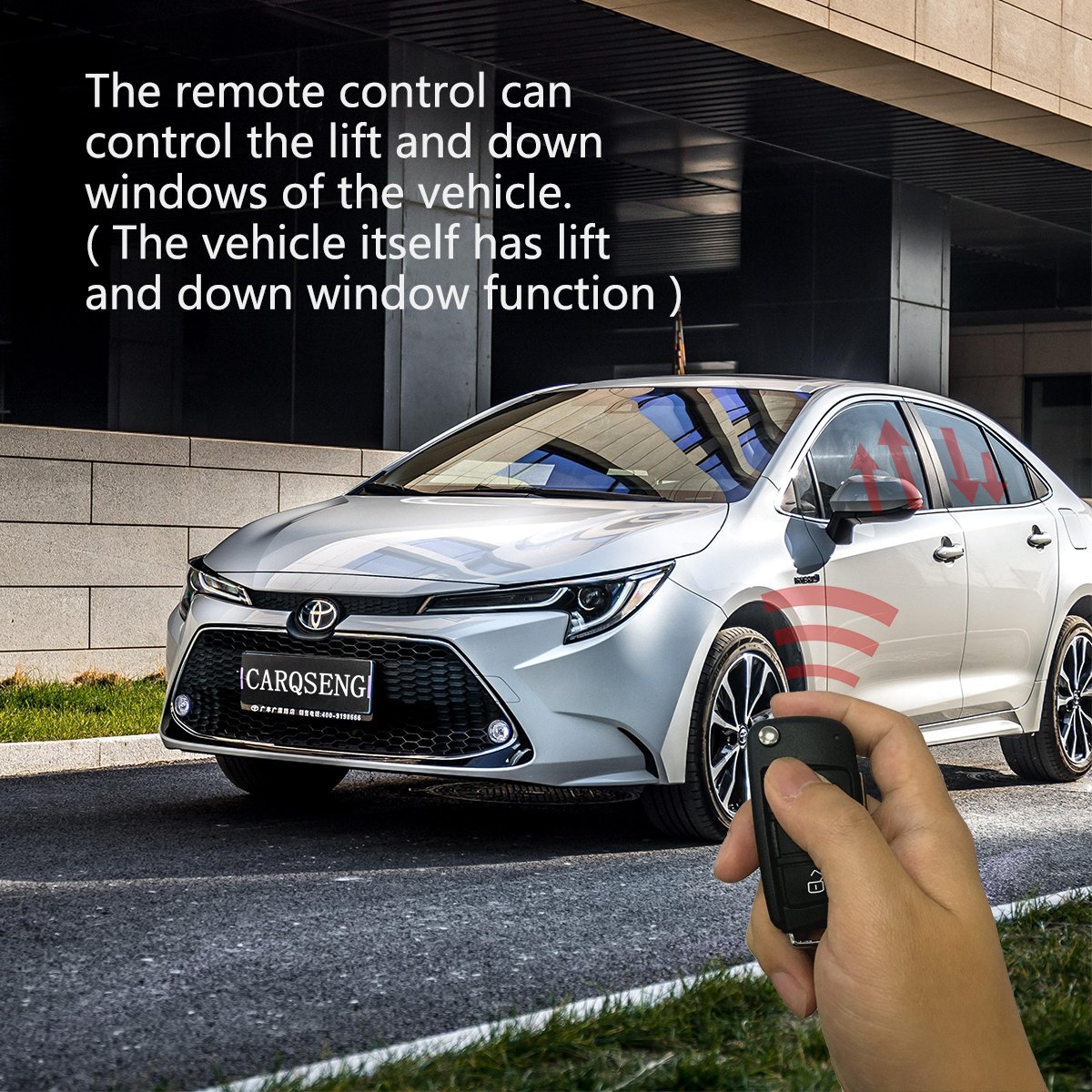 CARQSENG Keyless Entry Remote Central Door Lock Unlock System
