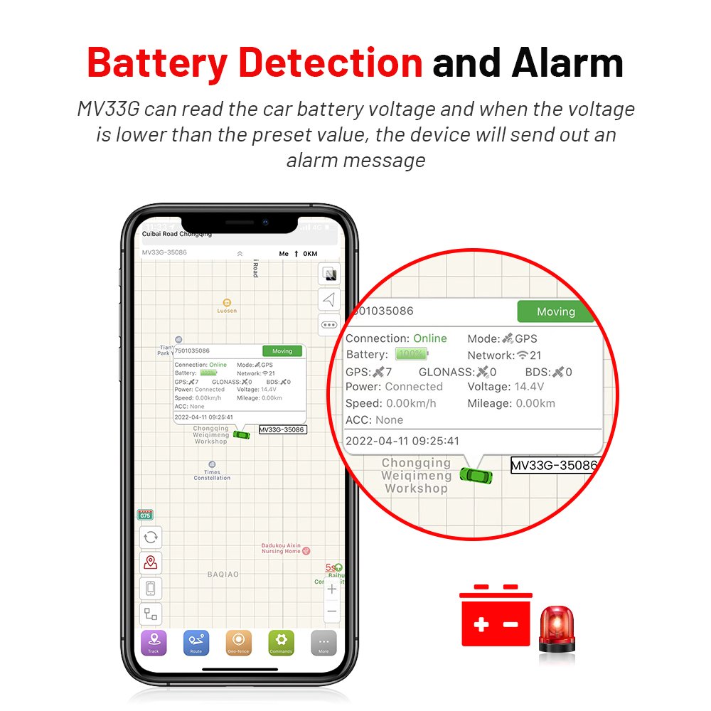 Micodus GPS Locator 2G 4G Car Tracking System OBD OBD2 Interface Vehicle Location Device GPS Module Tracker With Software