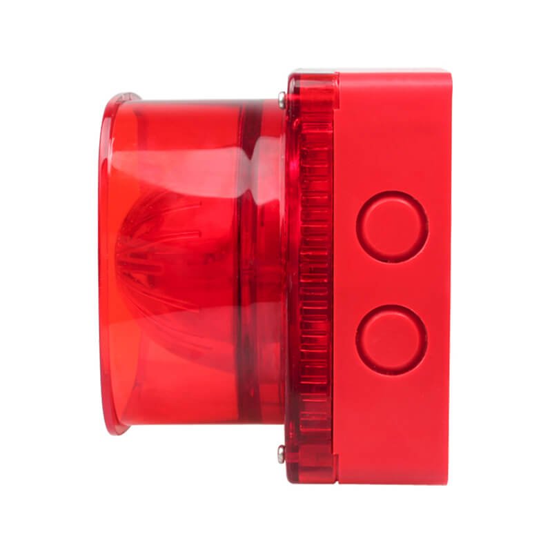 Conventional Sounder Beam Detector Fire Alarm Siren with Flasher AC 220v Strobe Light for Fire