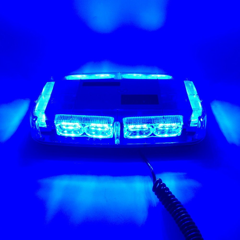 Super Bright Amber White 36LED Lamp Strobe Beacon Light Magnetic Mount Flashing Emergency Warning Roof Lights for Car Truck