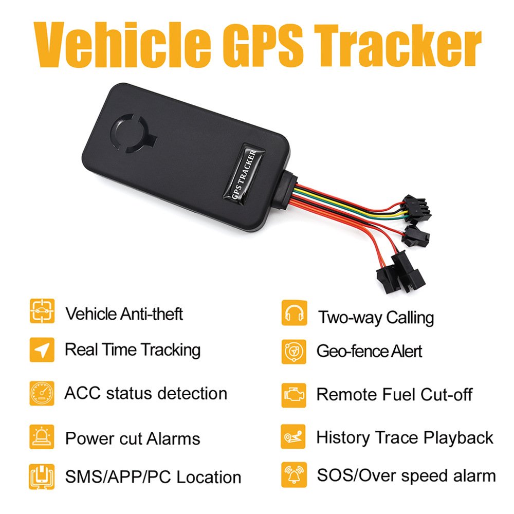 2G LTE Vehicle Tracking Device Two-way Calling Voice Monitor Cut Off Fuel Car GPS Alarm Acc Door Open Alarm Track SOS