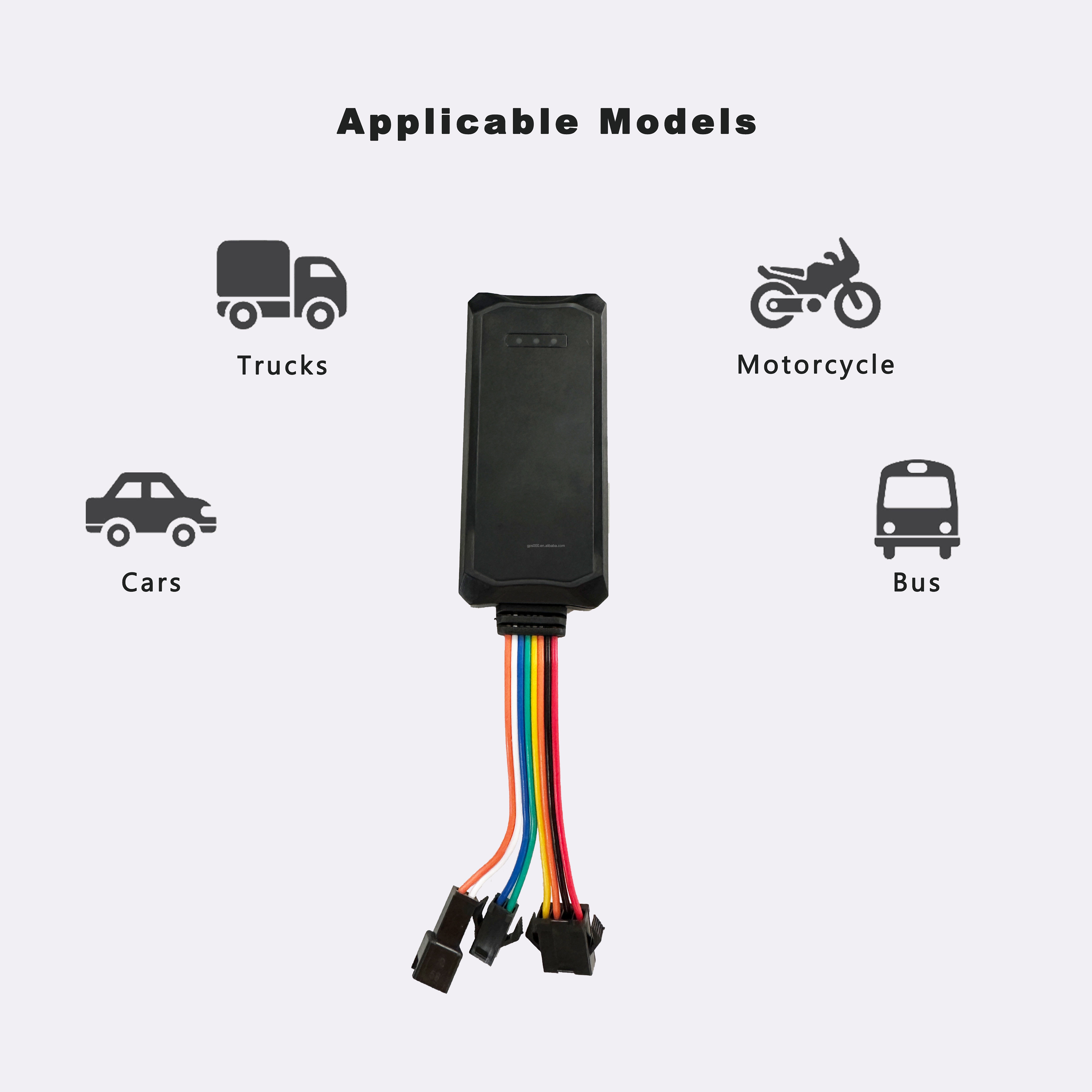 GPS Car Tracker G02S 2G Auto Track Continuously and Alarm Function Sos Button HST G02S