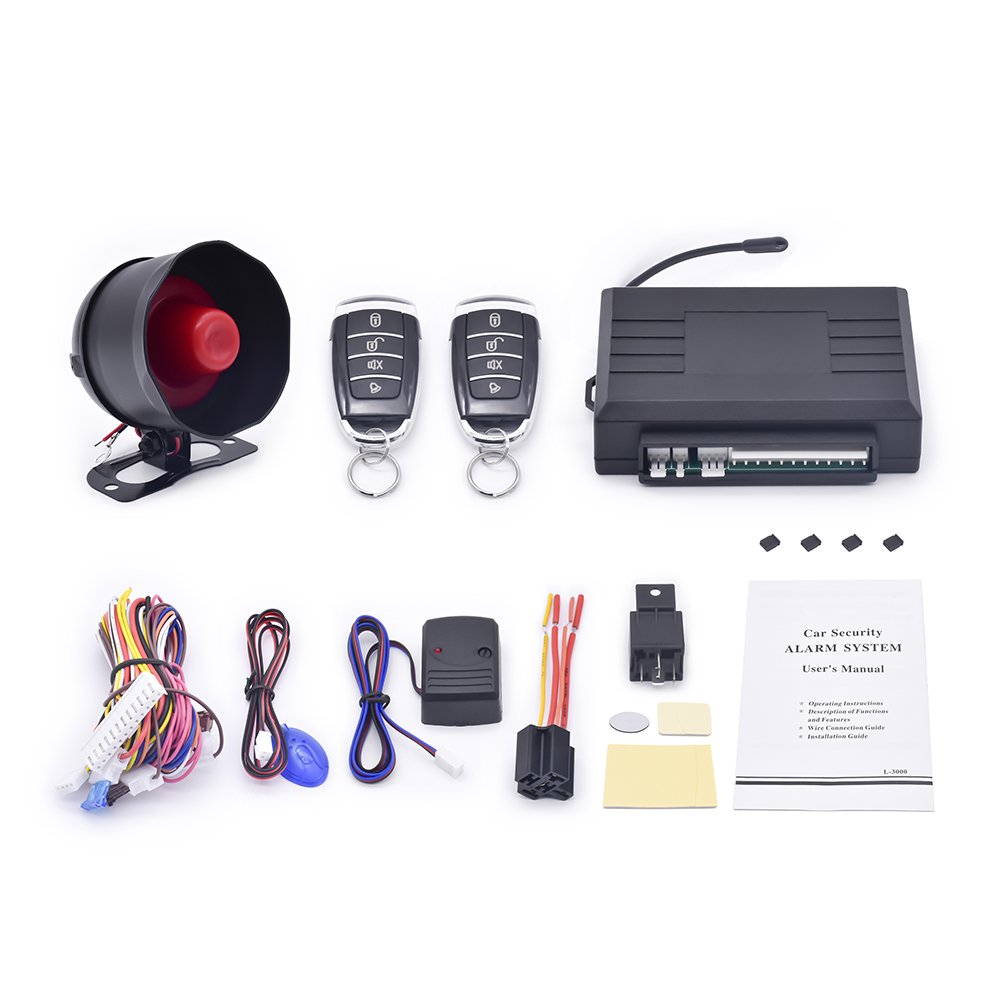 High Quality OCTOPUS Universal Car Alarms Security System Anti-hijacking Trunk Release Auto Central Door Lock One Way Alarm
