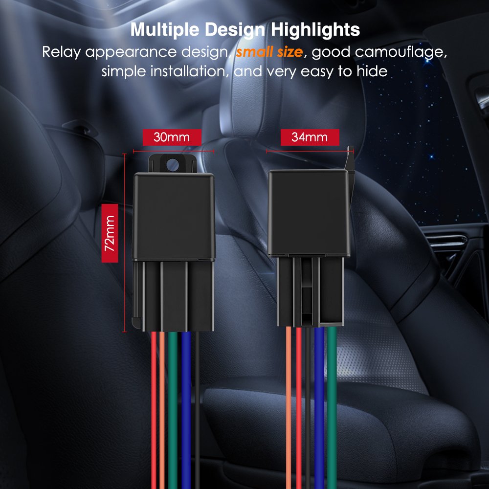 App Compatible With Ios Android Full Global Coverage 4G Gps Equipment Engine Immobilizer Gps Car Tracker Hidden Tracking Device