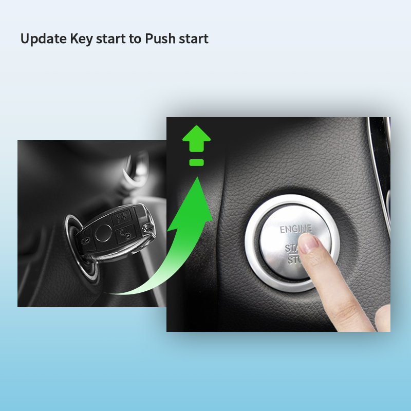 EASYGUARD CAN BUS PKE Remote Starter Fit for 16-22 Benz V Class W447/ 16-22 Vito W447/ 16-22 Metris Passive Keyless Entry