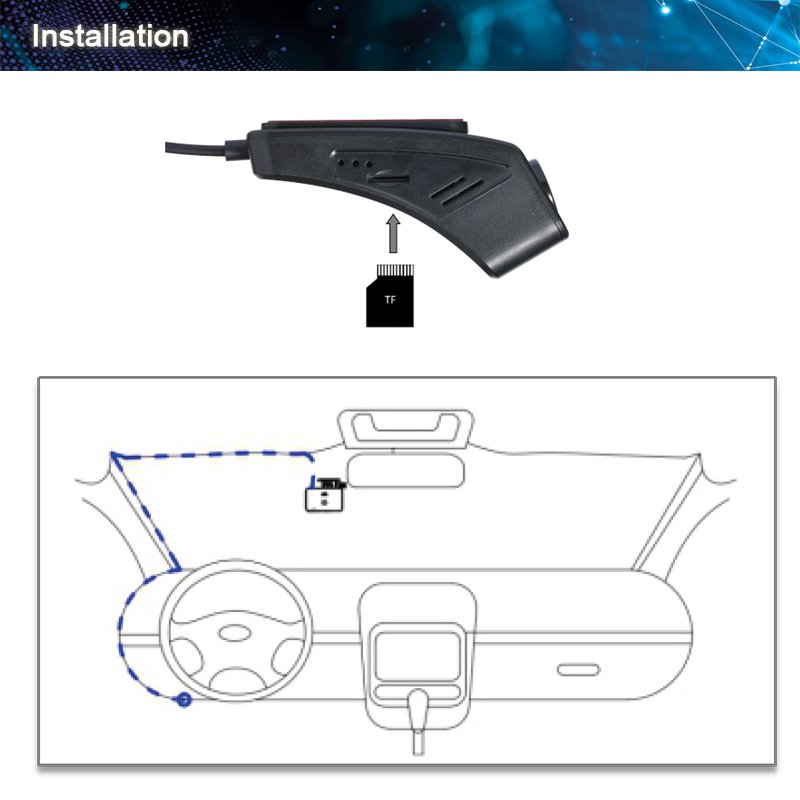 Single Lens 4G GPS Tracker Dashcam for Car Taxi Live Video Monitoring Dashboard Placement Vibration Alarm Android App 1 Year