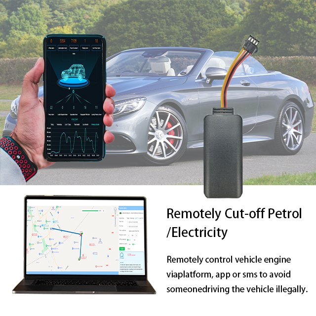 4g Car GPS with ACC Detection Easy to Install tracker for Bikes