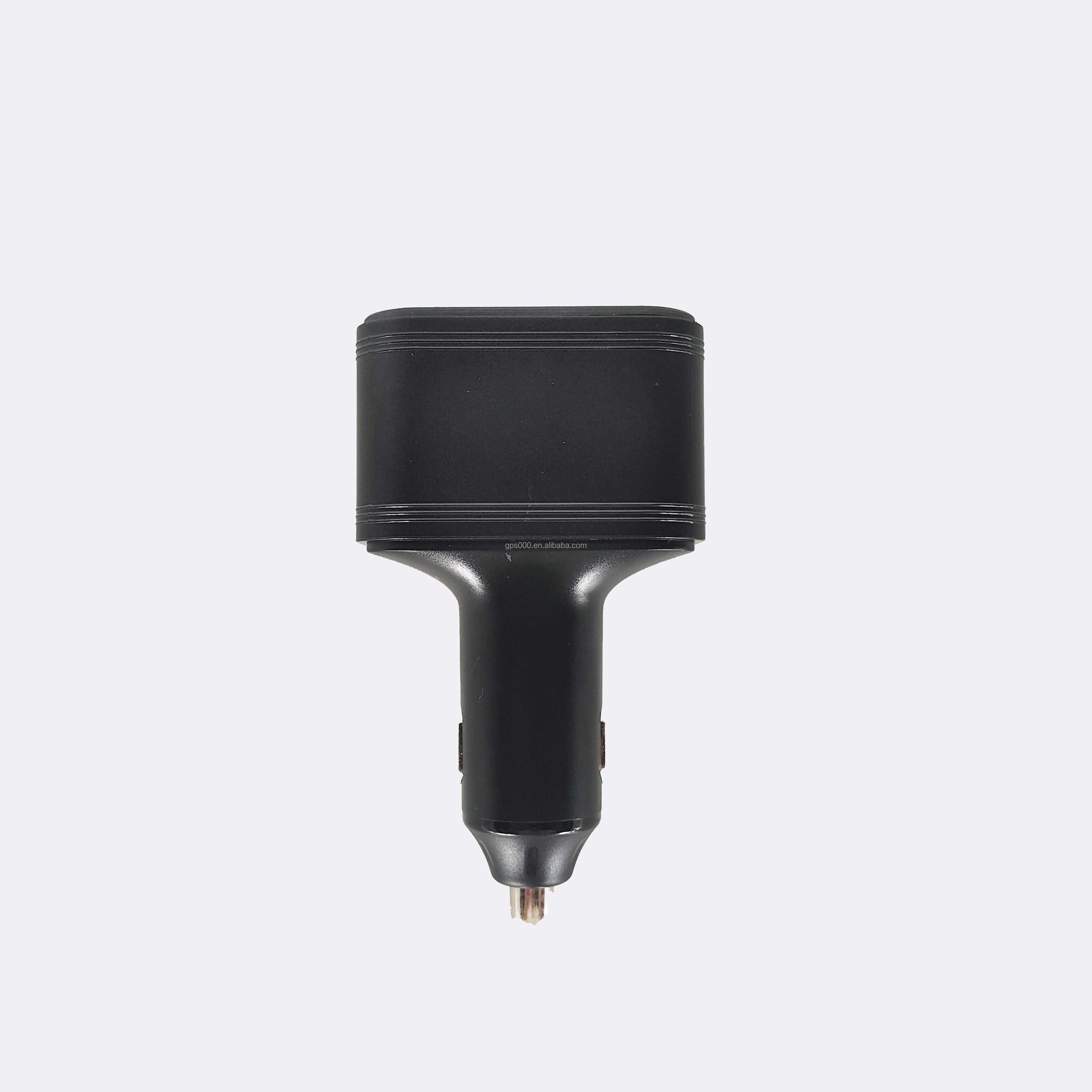 GT11 GPS Tracker Car Charger 4G Network Plug Play with USB Type-C Port Cigarette Lighter PC Track View LBS Positioning Mode