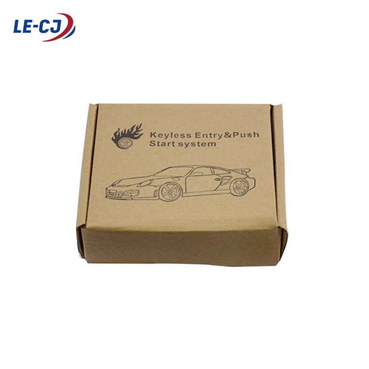 Universal Car Alarm System Security Keyless Entry One Button Start Remote Start Anti Theft Mobile Phone Control