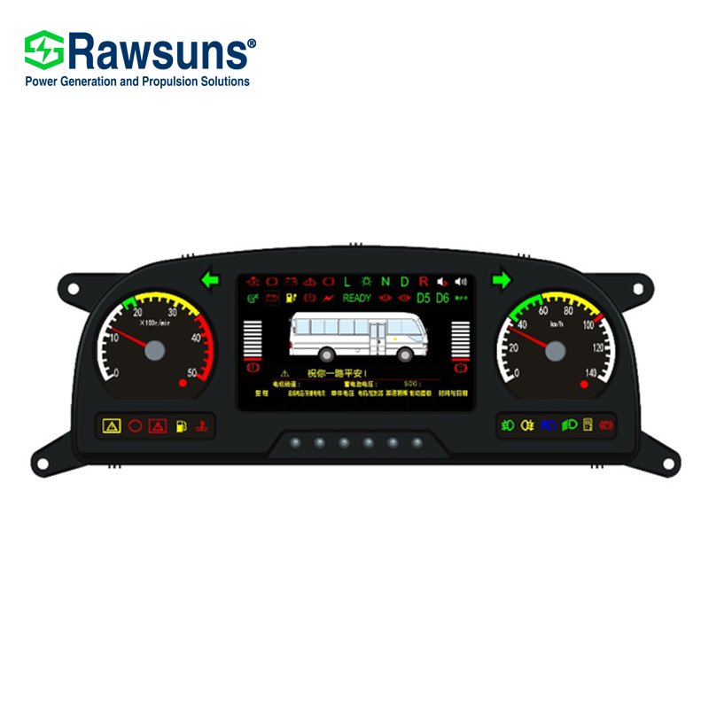 RDB230A 12.3 Inch Instrument Panel Full LCD Display Dashboard Ev Car Kit Auto Meter for Electric Vehicle