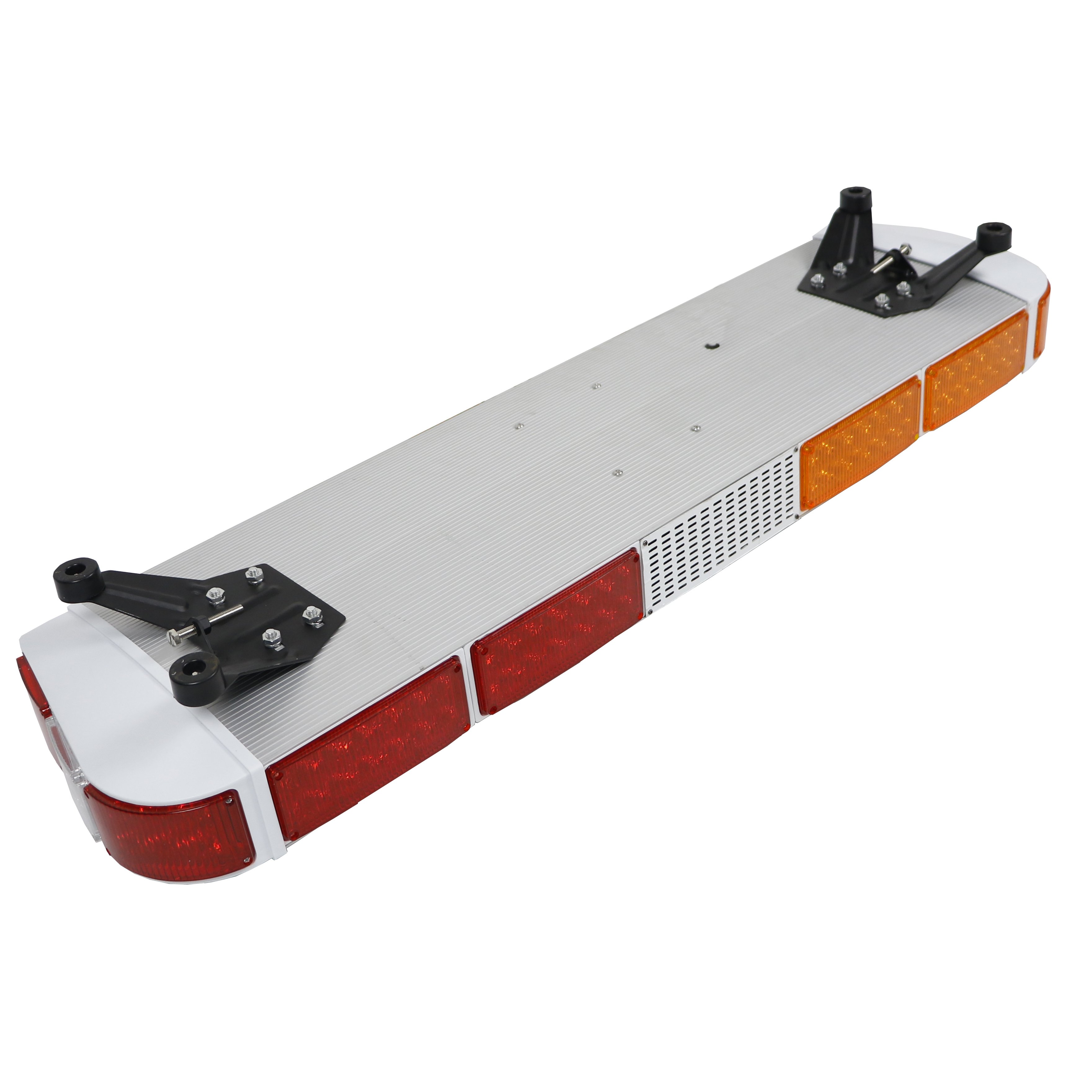 12v 24v Cop Emergency LED Light Bar Vehicle Warning Flashing Fire Engine Rescue Truck Lightbar with Siren