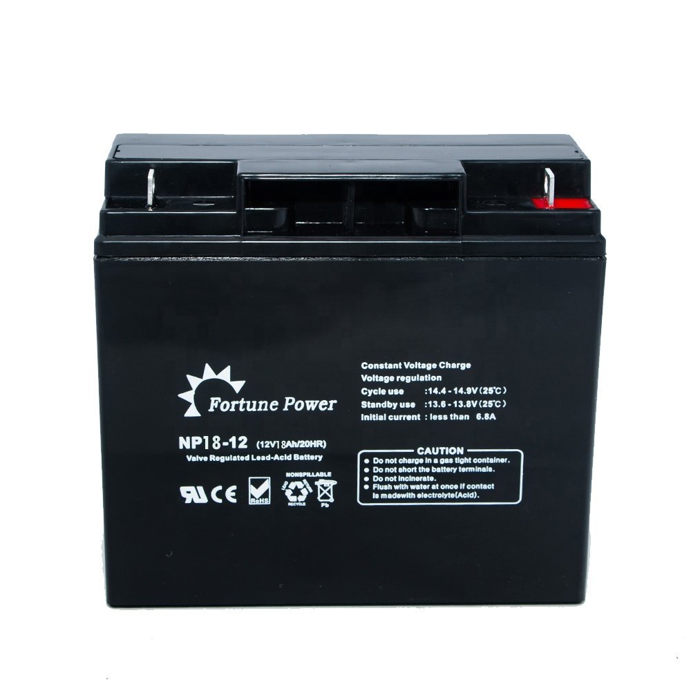 Deep Cycle Maintenance Free 12v 18ah Dry Cell Solar Battery for Solar System