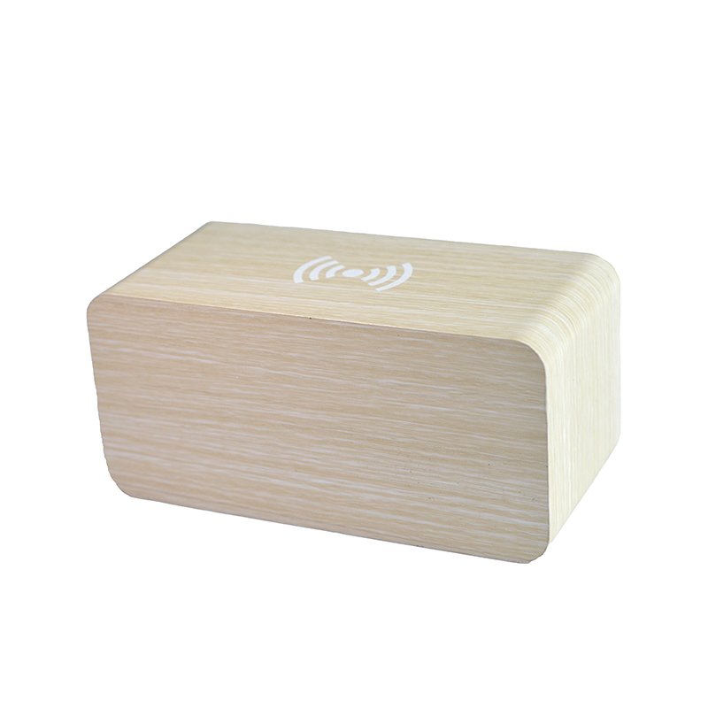 Other Consumer Electronics Usb Interface and Temperature Battery Bamboo Digital Alarm Clock for Home Office