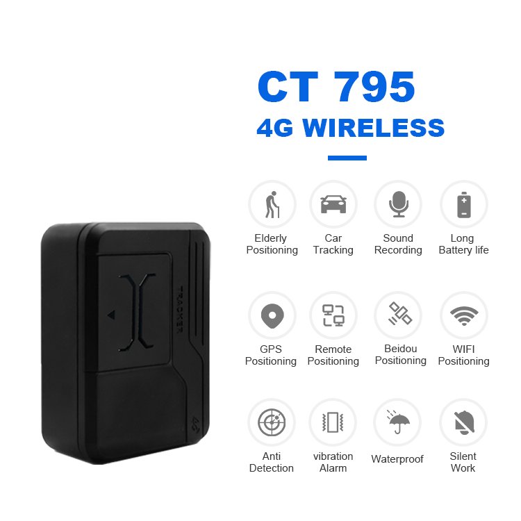 Popular Wireless 4G Gps Locator High Quality Real Time Car Alarm System Small Gps Monitoring for Cars