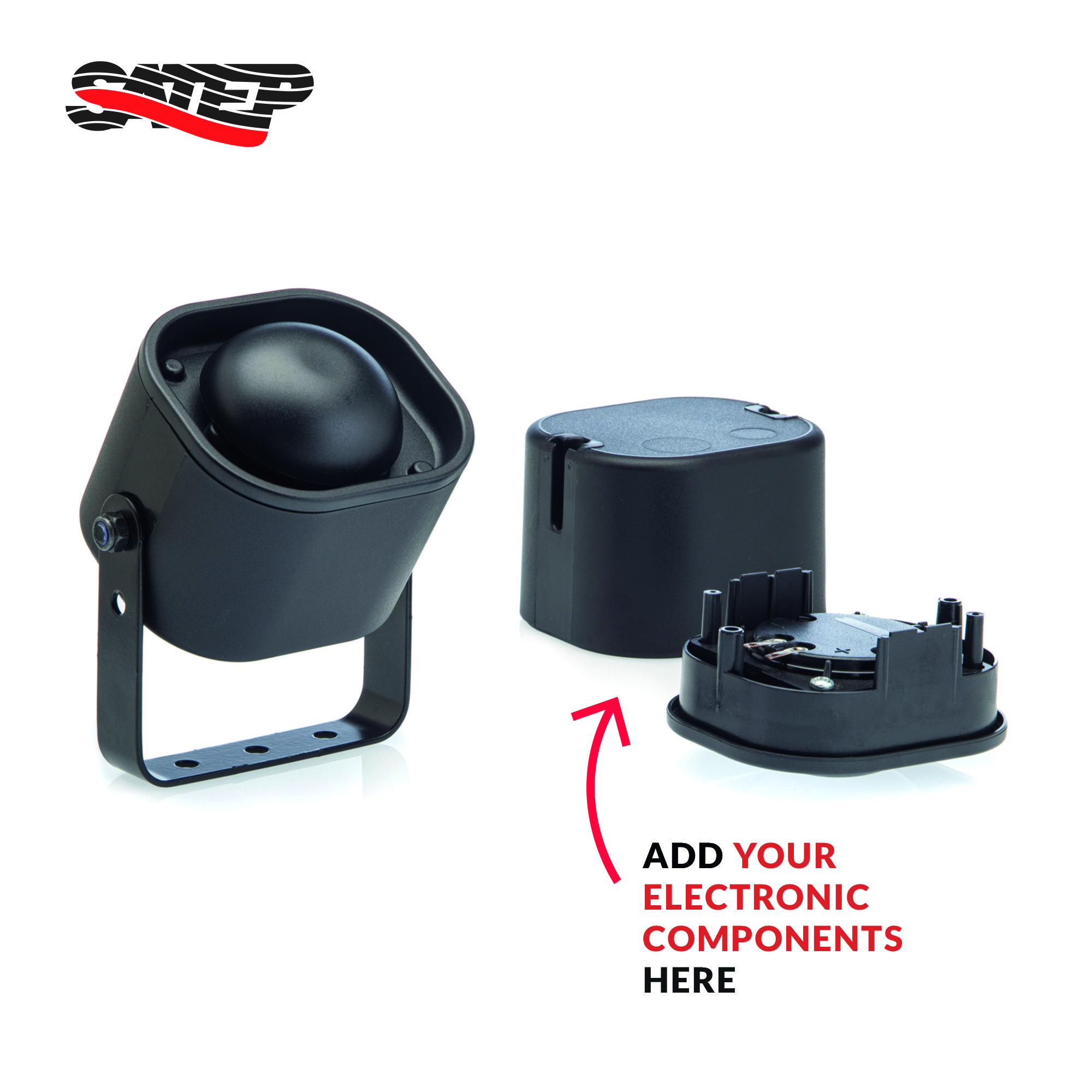 Weatherproof Piezo Siren PZ037 Custom Model for Car Alarm for Electronic Sirens Horn Speaker Siren Piezo Speaker