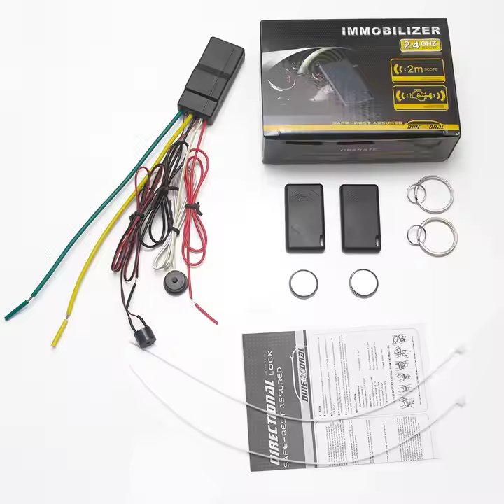 Universal Auto 2.4G Car Immobilizer Immobilizer for Car Vehicle Accessories RFID Immobilizer Car Alarm Kit Security System
