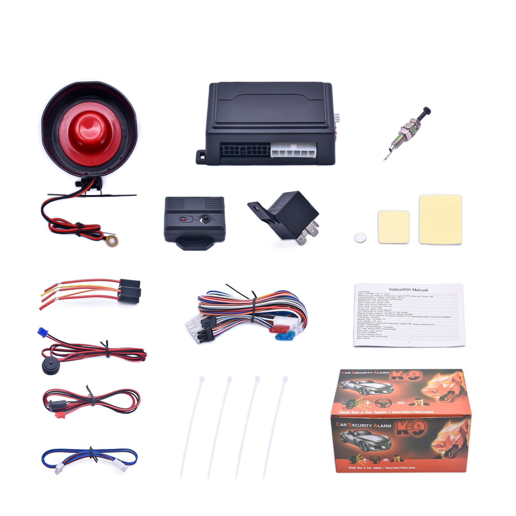 OEM Car Alarm Factory Selling Anti-hijacking Car Alarm System Without Remote Control Car Key