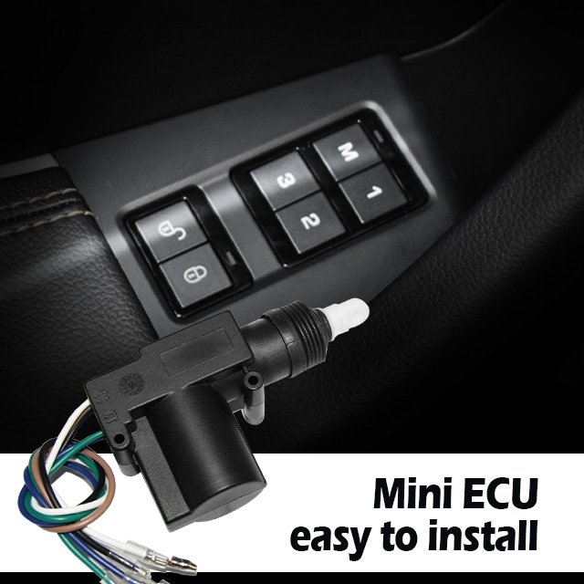 12V/24V Car Central Locking System with Remote Control Long Life, Door Lock Actuator