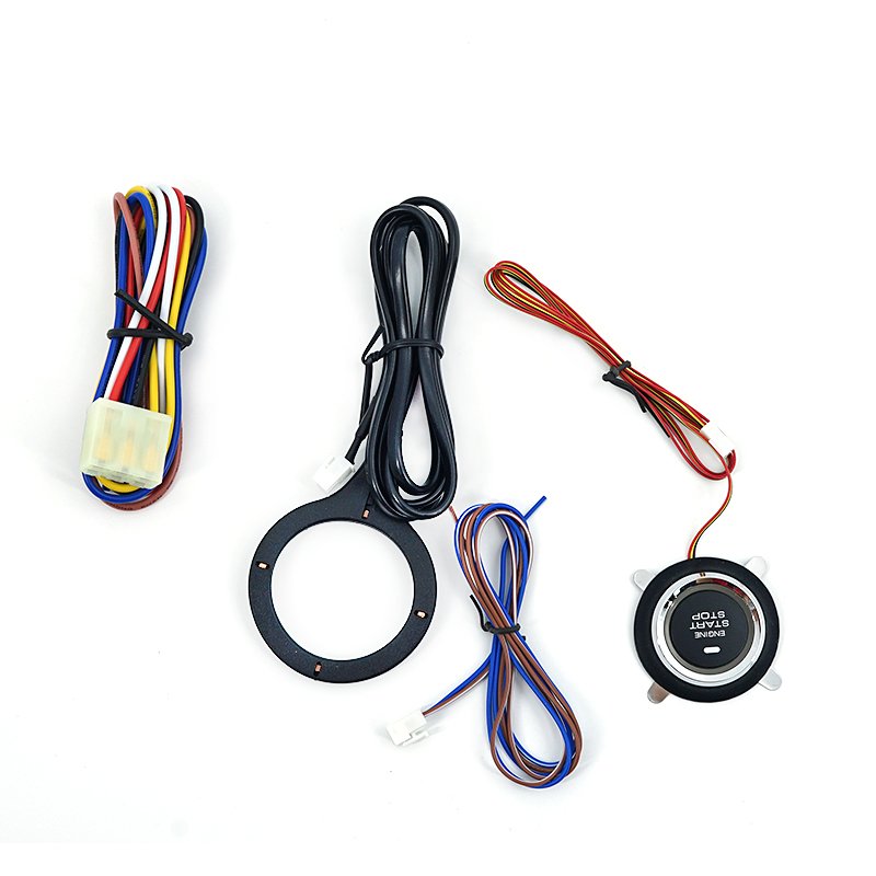 Universal Car Alarm Engine Start Stop System Keyless Entry Push Button Star With Chile Hot Selling