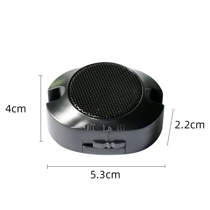 12v high-pitched piezoelectric buzzer panel mount two-tone buzzer with screw two buzzer