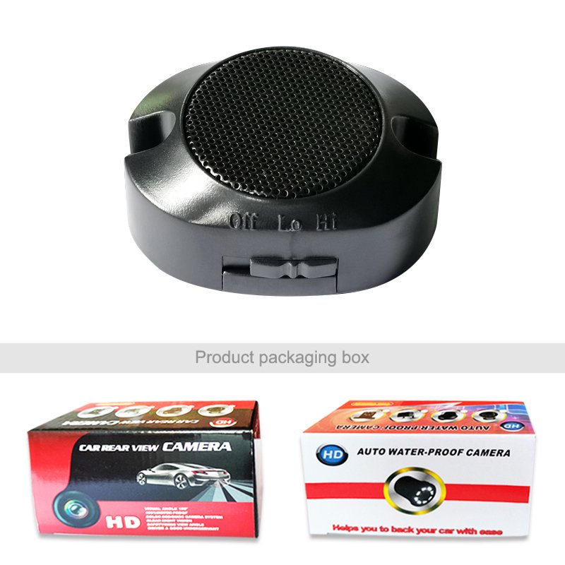 12v high-pitched piezoelectric buzzer panel mount two-tone buzzer with screw two buzzer