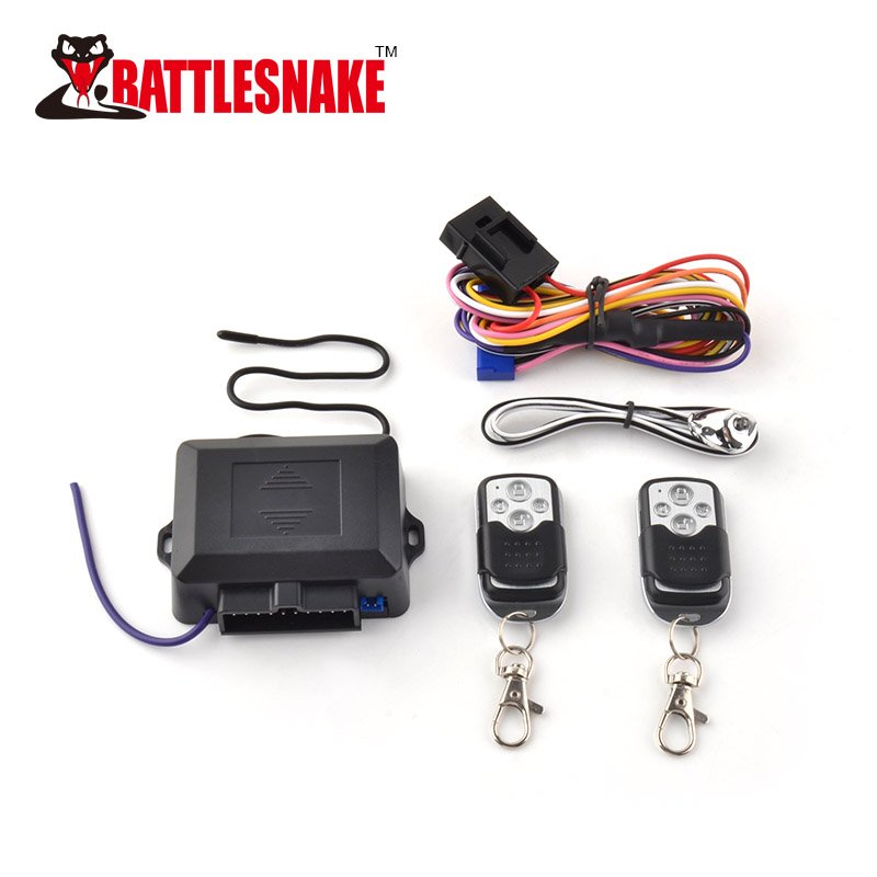 2024 Auto Smart Car Lock Keyless Entry System Car Alarm Remote Security Alarm Keyless Entry System