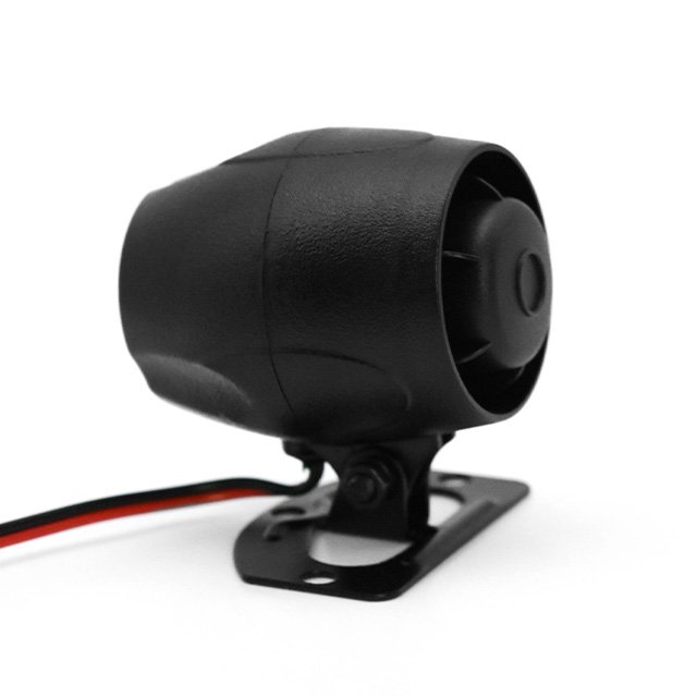 110dB 18W 6 Tone Warning Siren High peak Musical Car Siren Backup Alarm Easy Installation