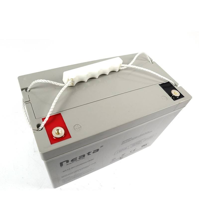 Deep Cycle 12V 90AH GEL AGM MF SLA Rechargeable Storage Battery Lead Material ROHS Certification 5G Telecom Tower Lighting