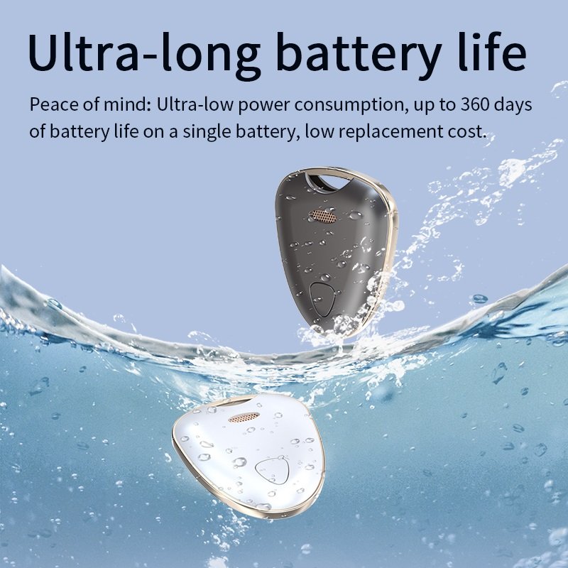 High Quality Plastic Find My Key Finder Device GPS WiFi Car Alarm Locator Works 'Find My Items' App Keys Wallet Card Finder