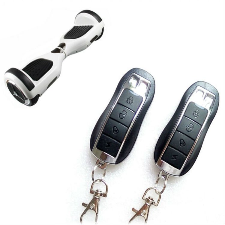 Balance Car Remote Control 4-button Learning Code 315MHZ Wireless Remote Control for Car Motorcycle Anti-theft Key